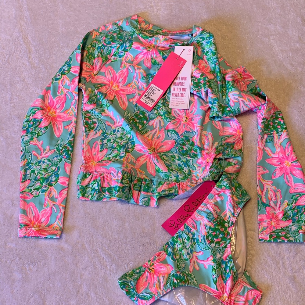 Lilly Pulitzer rash guard suit